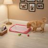Indoor Dog Potty with Mesh Panel Easy to Clean Indoor Dog Potty Tray Puppy Training Toilet Fast Drainage Pet Supplies