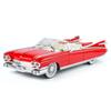 1/24 Cadillac Eldorado Винтажная Ретро Игрушка для Детей Литой Металлический Миниатюрный Модель Инерционный Звук и Свет Коллекция Подарок Мальчикам