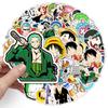 50 Водонепроницаемых Цельных Аниме Наклеек для Чемодана, Самоката, Машины или Велосипеда