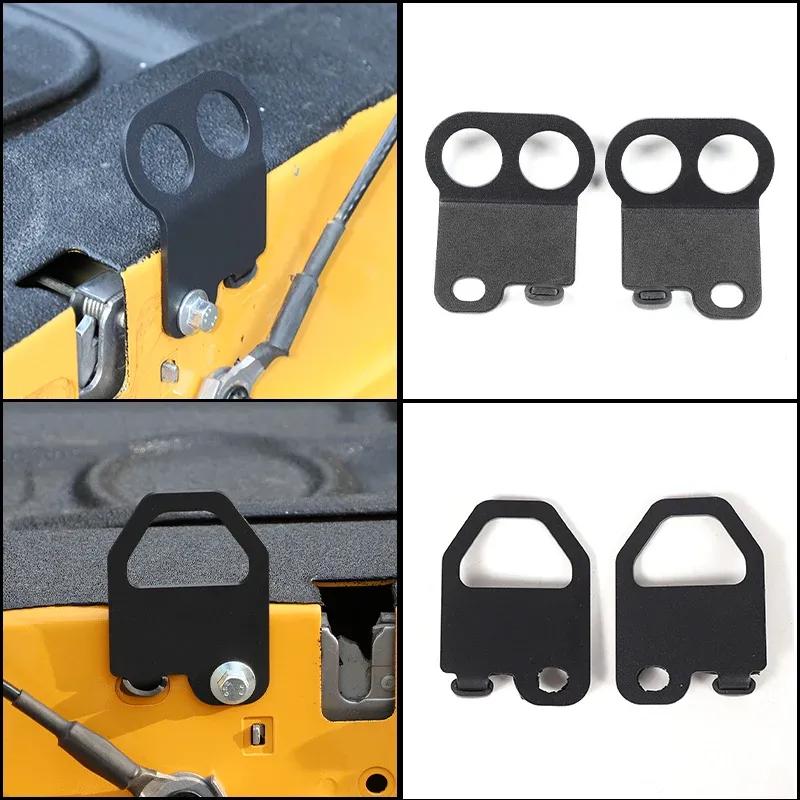 For Ford Ranger + carbon steel Pickup Tie Down Hooks Anchors Bracket Exterior modification accessories