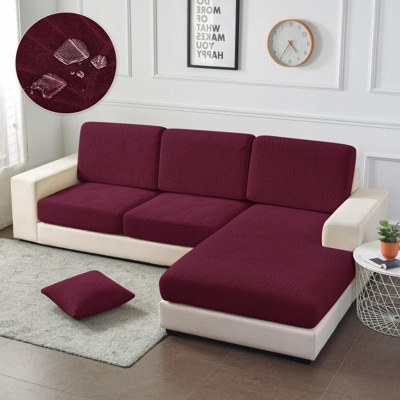 Водонепроницаемый чехол для дивана для гостиной, эластичные жаккардовые чехлы для диванов, дешевые чехлы для диванов, нежные чехлы для диванов для дома, отеля