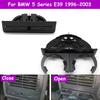 LHD RHD E39 Car Rear Retractable Dual Hole Drink Bottle Beverage Holder Water Cup Holder For BMW 5 Series 1996-2003 520 530 540