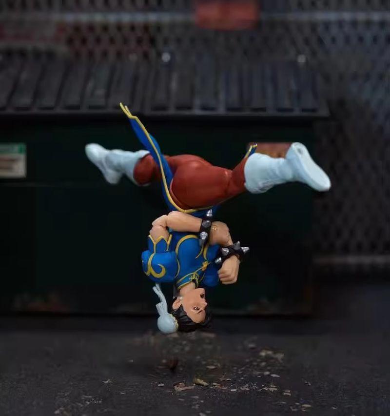 Игрушки Оригинальная Street Fighter Чун-Ли 6-дюймовая 1/12 Масштаб Сочлененная Фигурка Действия Коллекционная Модель Для Коллекции