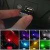 Mini USB LED Car Interior Light Neon Atmosphere Ambient Lamp Computer Bulb Decor Car Tuning Universal Car Accessories Creative