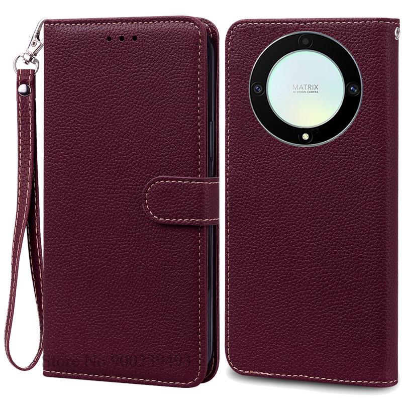 Для Honor Magic5 Lite чехол-кошелек флип кожаные чехлы для телефонов Honor Magic 5 Lite 5G подставка книжка чехол для Honor Magic5Lite Funda