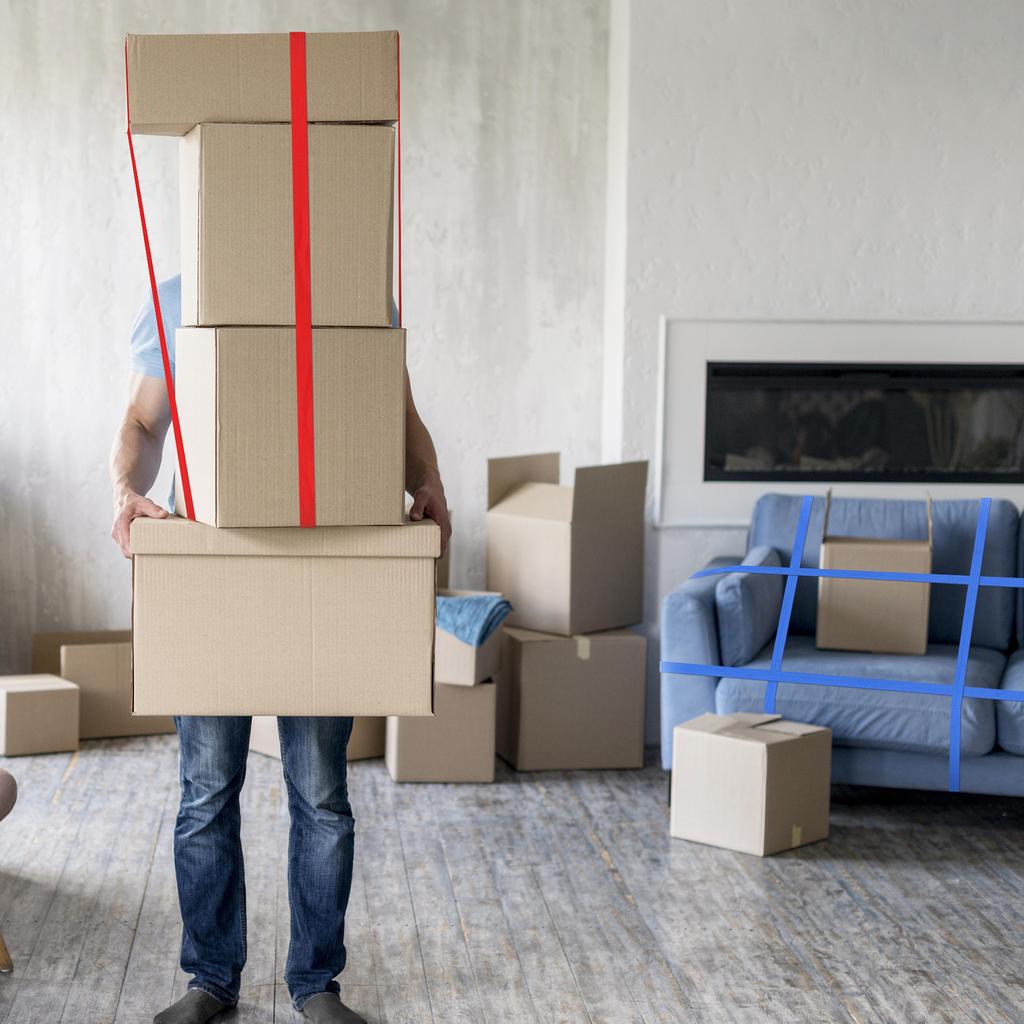 32 Pcs 4 Sizes Extra Large Moving Rubber Bands 84"/72"/59.8"/52" Packing Bands Large Elastic Bands Handy For Moving Furniture An