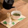 4PCS Food Grade Japanese Matcha Tea Set Bamboo Ceramic Japanese Chasen Matcha Whisk  Stirring