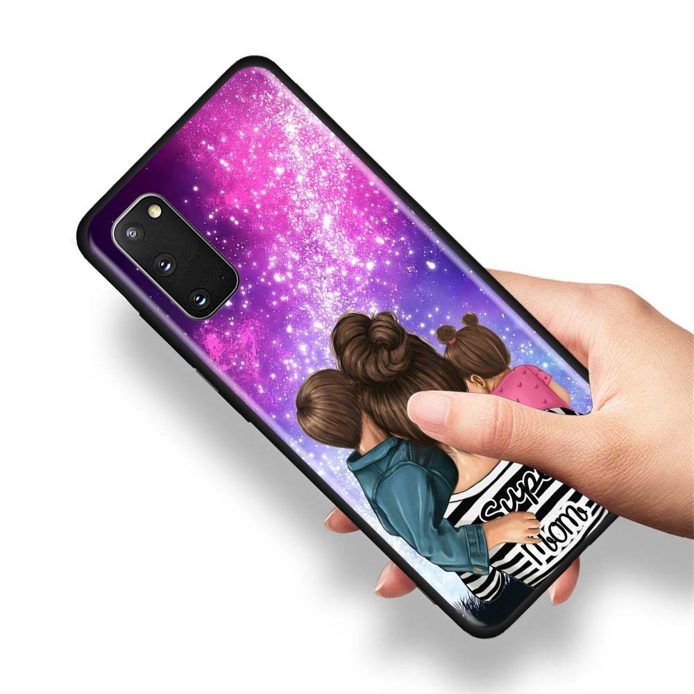 Чехол Super Mom для маленьких девочек и мальчиков для Samsung Galaxy S22 S21 S20 Ultra FE S22 S21 S20 S10 S9 S8 Plus 4G 5G S10e S7 Edge TPU Coque