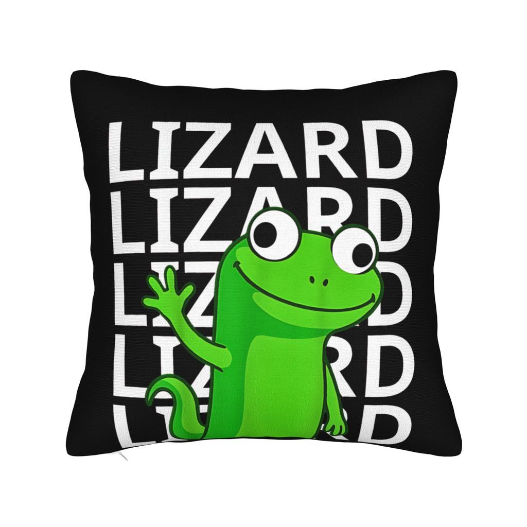 Retro Cartoon Tom Lizard Hoppers Square Pillow Case Cushion Cover Awesome Polyester Decorative Pillowcase for Home x