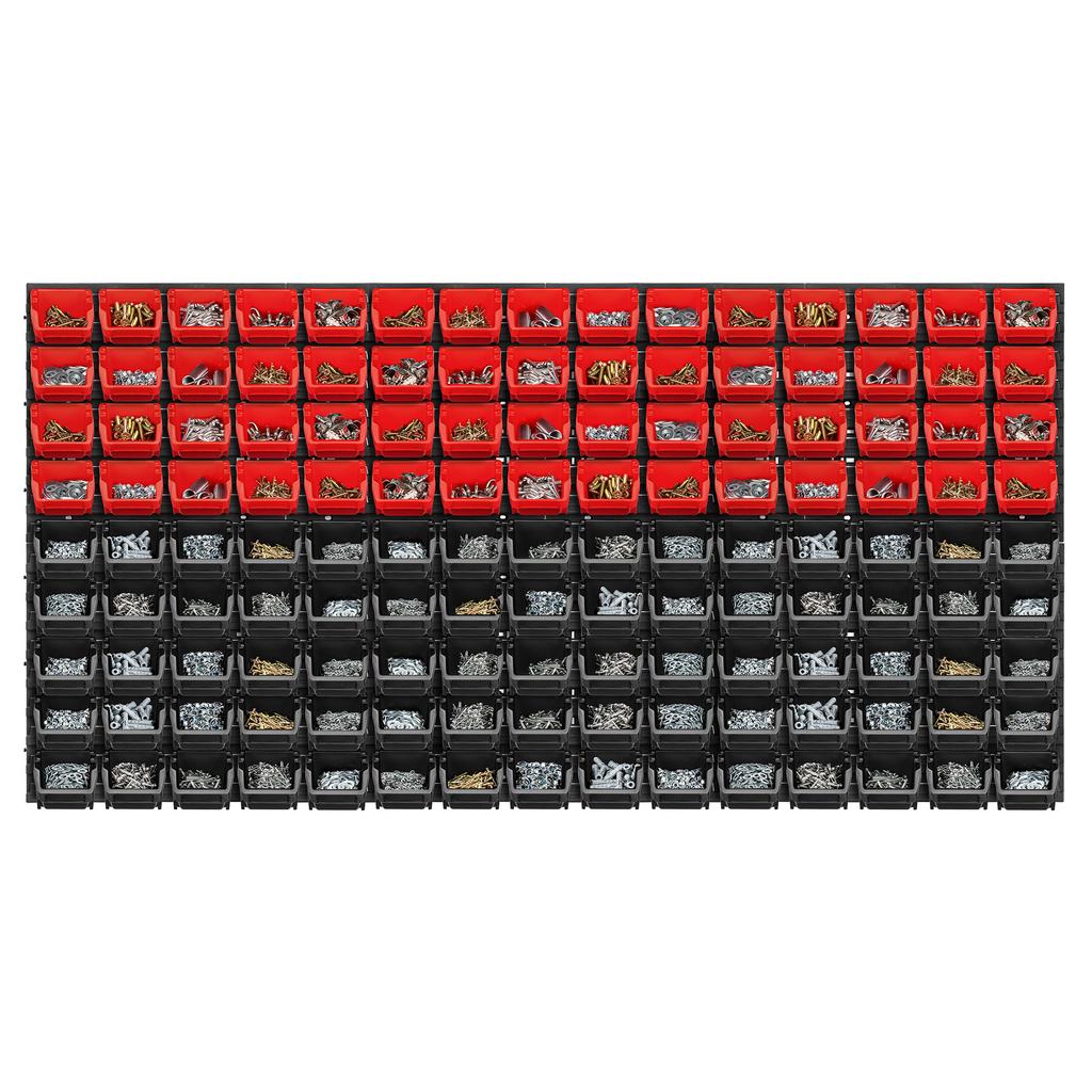 KADAX Настенная панель для инструментов 156х78см 135шт. Гаражные ящики для мастерских