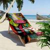 Colorful Cow Art Towel A must-have beach towel for beach travel
