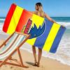 Adelaide Crows Print Beach Towel, Large Soft Quick Dry Towel for Beach Camping Swimming