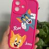 Креативный 3D мультяшный силиконовый чехол для телефона с мышкой и кошкой для IP16 Pro Max/15/14/13/12