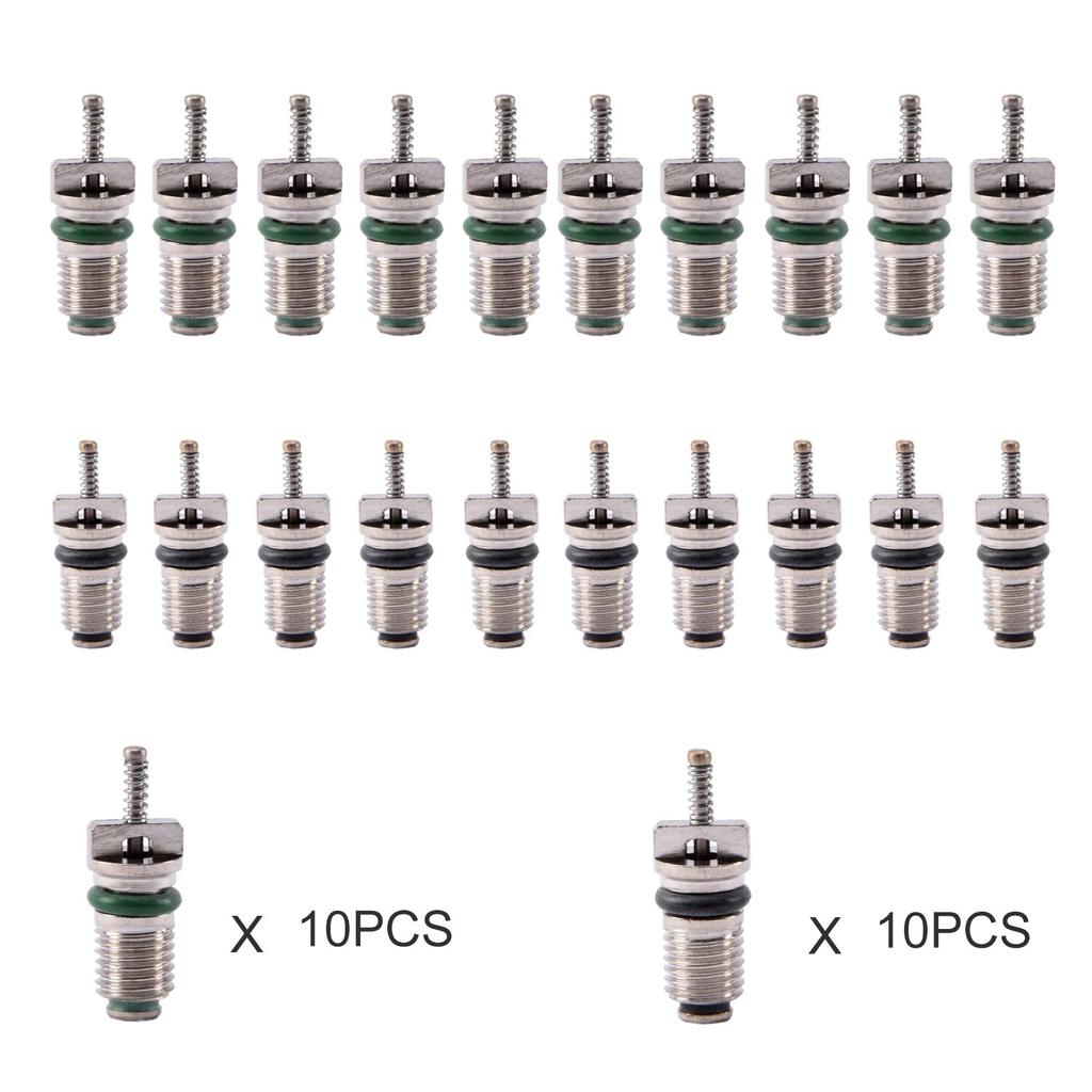 10 шт. AC R134A сердечник клапана автомобильный кондиционер сердечники иглы ремонтный комплект термостойкие автомобильные аксессуары Herramientas