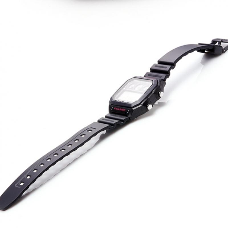 Casio Ae 1300wh 1a2vdf  Ae 1300wh 1a2  Цифровые квадратные спортивные часы Soldier для мужчин с полиуретановым ремешком