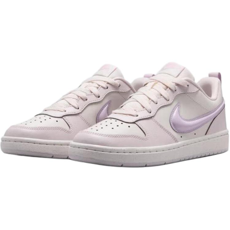 Nike Кроссовки Court Borough Low top для скейтбординга Бело-фиолетовые Унисекс IQ9796-151