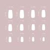 24pcs French False Nails Long Almond and Ballerina Nail Tips Manicure Press on Nails  Women
