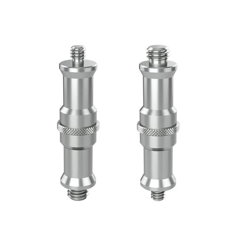 Heavy Duty Metal Thread Screw Adapter 3/8 to 1/4 1/4 to 1/4 Converter for Tripod Light Stand Professional Studio Setup