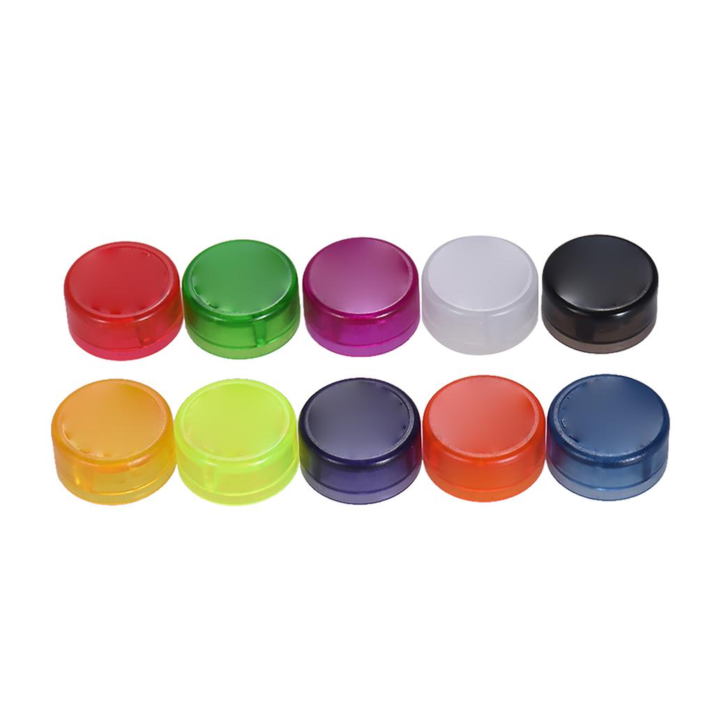 MOOER 10 шт., защита ножного переключателя, цветные пластиковые бамперы для гитарной педали эффектов(Случайная доставка цветов)