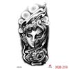 1PCS Waterproof Tattoos Temporary Tattoo Sticker Flowers Rose Body Tattoos for Women Art Arm Hand Tattoos Wolf Tiger Lion Painting Tatoos