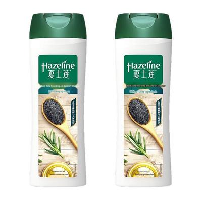Шампунь Hazeline Black Shine Питательный против перхоти (2 x 400 г)
