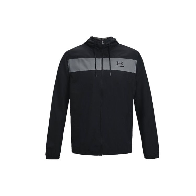Under Armour Спортивная ветровка с логотипом Мужская Черная 1361621-001
