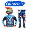 Motocross Gear Set for Kids 4 5 6 7 8 9 10 11 12 13 Years Youth Child Motorcycle Boy Girl Jersey Pant Kits Racing Suit Off-road Enduro MX MTB