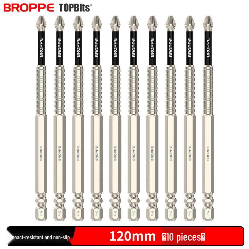 Ударопрочный Магнитный Противоскользящий Набор Бит для Электрической Отвертки и Ударного Гайковерта