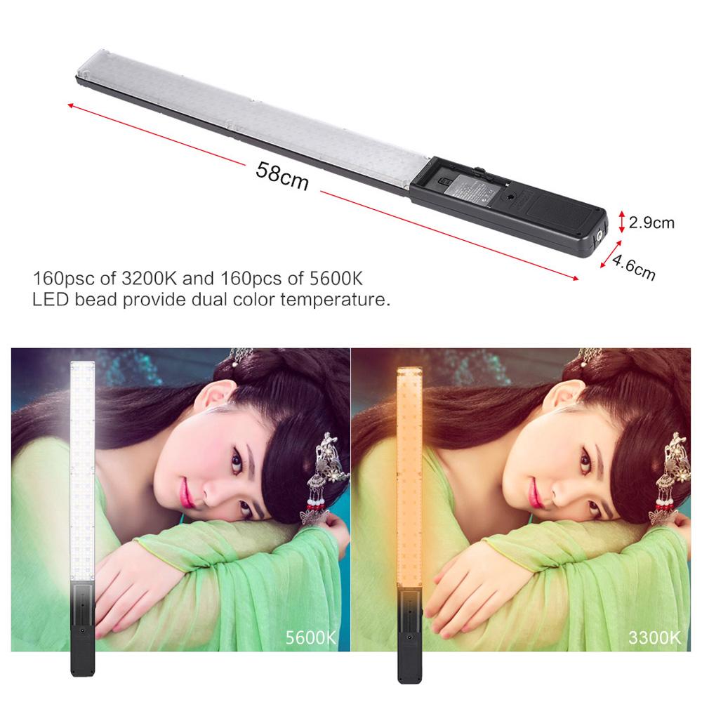 YN360 LED CRI95+Dual Color Temperature 5600K 3200K Max 2560LM Photography Studio Video Filming Wedding Light