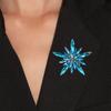 Shining Rhinestones Brooch Pin Fine Workmanship Colorful Irregular Star Shape Pin Costume Accessories