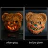 Bloody Rabbit Bloody Bear Luminous Led Plush Mask Halloween Horror Bunny Mask Carnival Party Cosplay Horror Dress Up Props