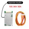 Плата защиты BMS 13S 50A/60A 10S 30A с общим портом, разделенным портом для литиевой батареи электромобиля с балансировкой