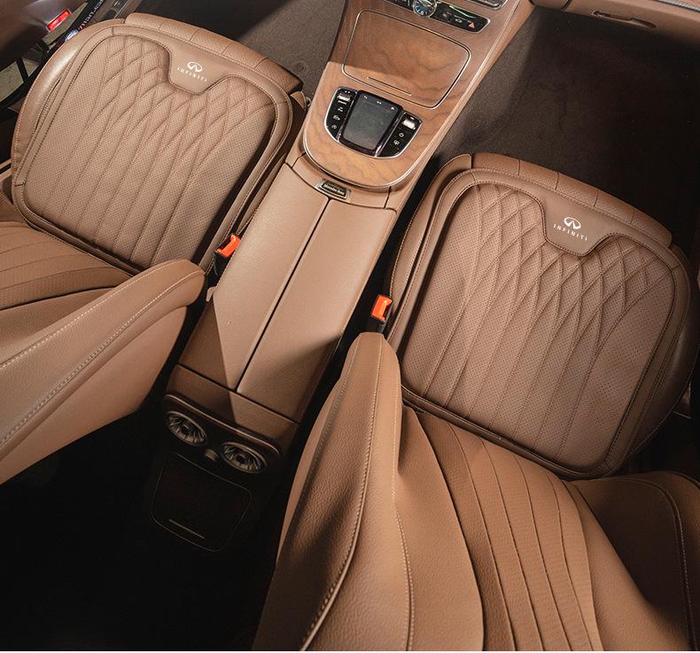 All-Season Seat Cushion with Integrated Lumbar Support for Infiniti Q50L/QX50/QX60/Q70L