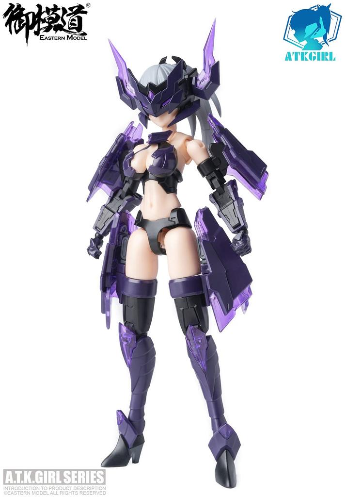 Doyusha Eastern Model ATK Girl SERQET 1/12 Scale Pre-Colored Plastic Model Kit, Approximately 14cm Tall