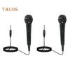 Wired Dynamic Microphone Plug-Play Universal Cardioid Dynamic Vocal Mic with Long Cable Karaoke Singing Machine Accessories