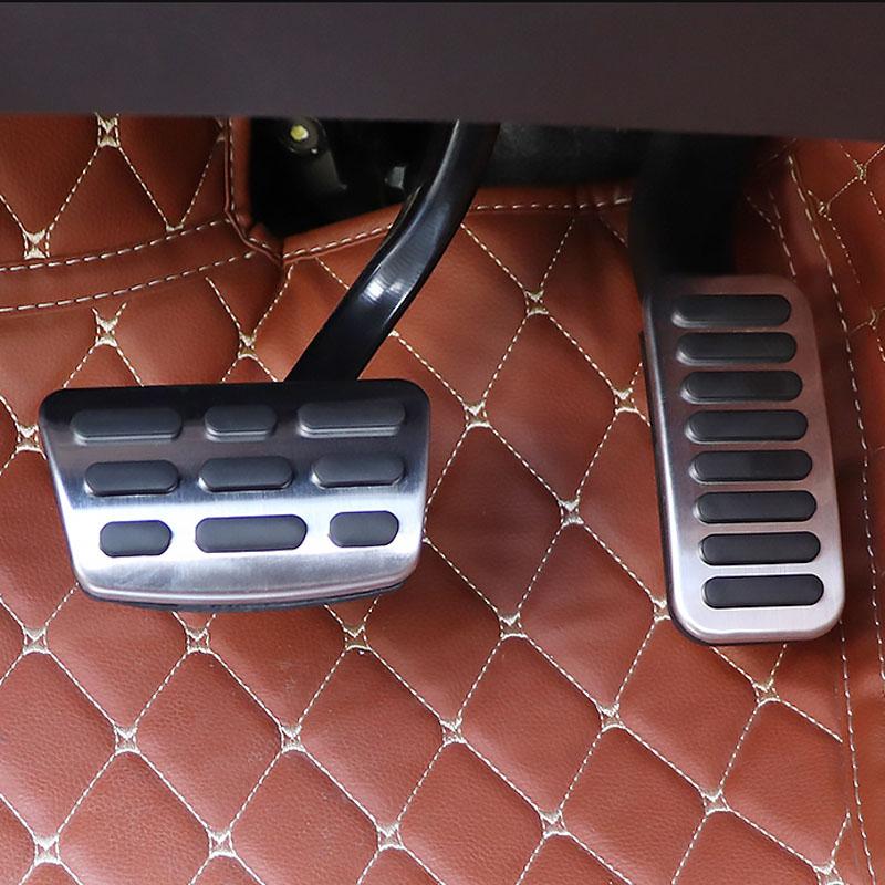 Для Kia Morning Picanto-2022 2023 аксессуар из нержавеющей стали AT MT крышка педали тормоза акселератора противоскользящая подставка для ног