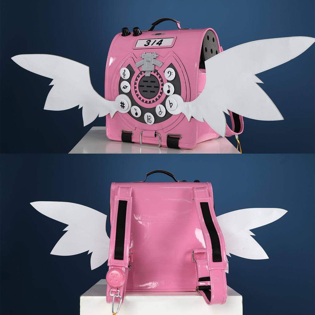 Anime Cosplay Costume Zenless Zone Zero Shane Remi Angel Set School Bag Included Official Style Outfit for Women Game Fans