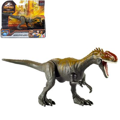 Mattel Jurassic World Мини-фигурка Монолофозавра Всего для детей от 4 лет и старше (Длина 20 см) (GVG51)