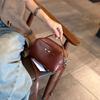 2025 Autumn New Cowhide Bag for Women, Genuine Leather Small Square Bag, Versatile Women's Bag, Fashionable Casual Shoulder and Crossbody Bag