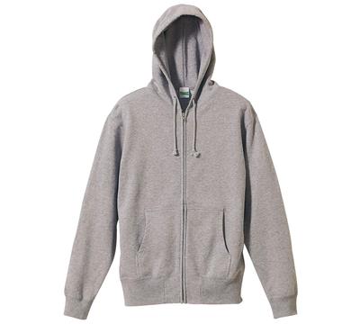 Толстовка с застежкой-молнией Parka 521301 006 смешанный серый S [United Athlete] 10,0 унций (Подкладка из ворса)