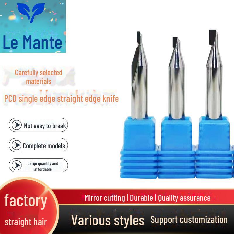 "Фреза PCD с одним лезвием, твердосплавная, для ЧПУ": 2x3x6D, 3x3x6D, 2.5x6x6D"