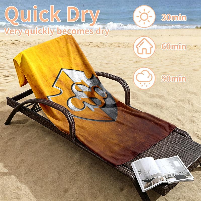 Cartagines Deportiva SA Beach towels also serve as bath towels summer essential a musthave for the outdoors the beach and the pool