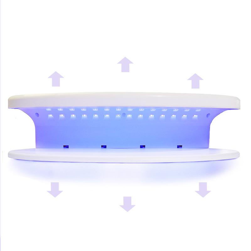 XZMUV-105 Large Space 256W Quick-Drying Gel Curing Nail Lamp for Salons