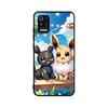 CT54 Cute Pokemon Case for OPPO Reno 8 6 5 4 Pro Find X3 A17 A31 A38 A40 A53 A54 A55 A74 A76 A78 A77 A80 A94 A95 A96 Lite Black Sofe Cover