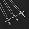 Personality Hollow Cross Pendant Necklace For Men Women Minimalist Punk Party Jewelry Gifts