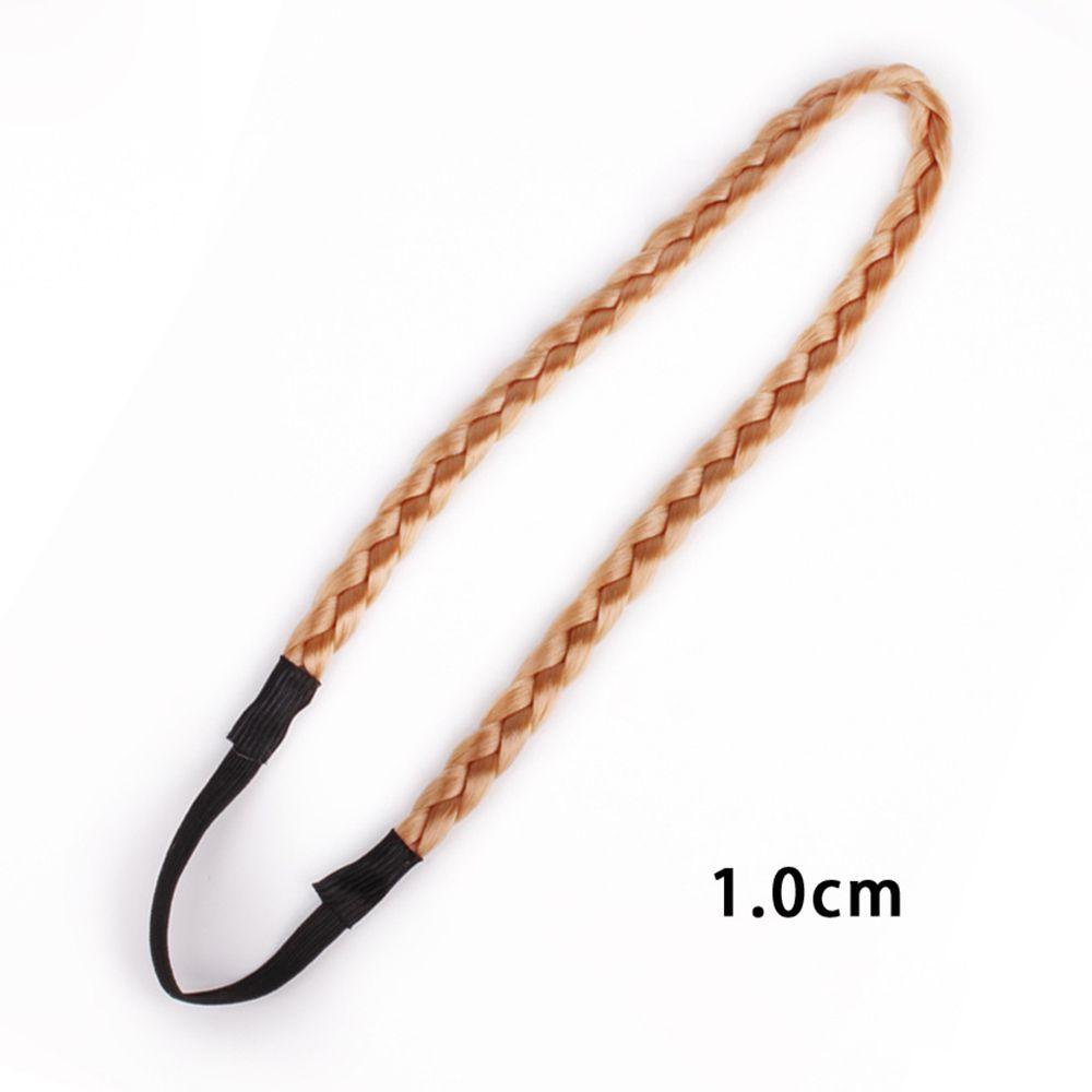 Elastic Hair Accessories Headwear Twisted Wig Headband Synthetic Wig Hair Bands Braided Headband