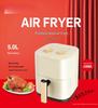 6 л Смарт-аэрофритюрница: Портативный, Многофункциональный, Безмасляный, Бездымный, Автоматический Визуальный Приготовление
