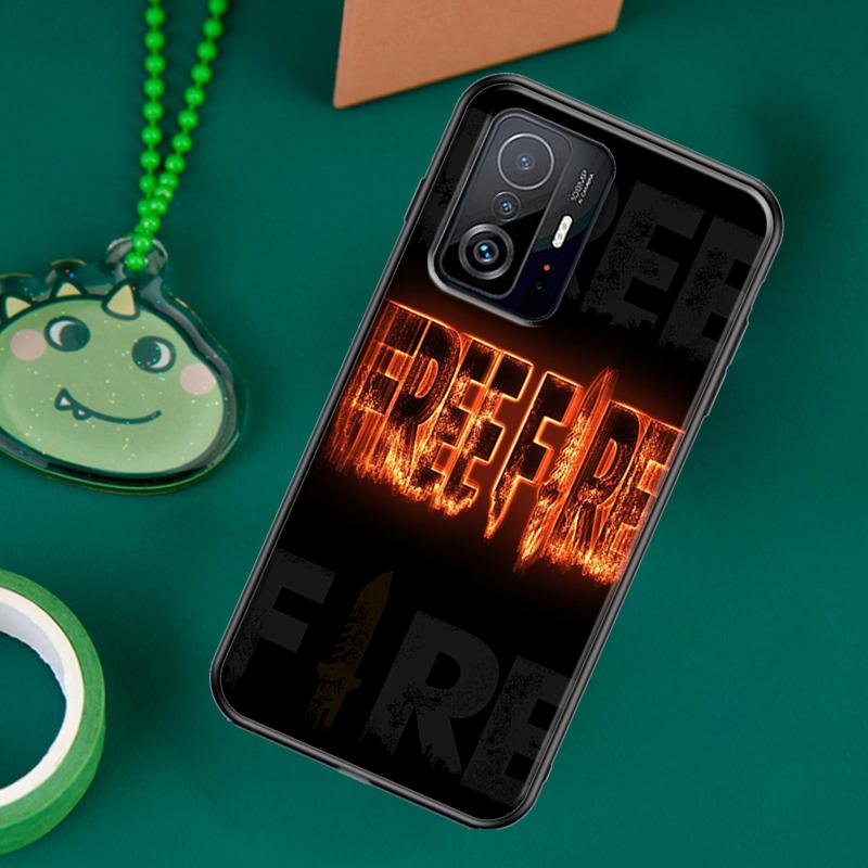Чехол Free Fire Game для POCO F5 X5 X3 Pro X4 F4 GT F3 M5s C40, чехол для Xiaomi 13 12 Lite 11T 12T Pro 12X