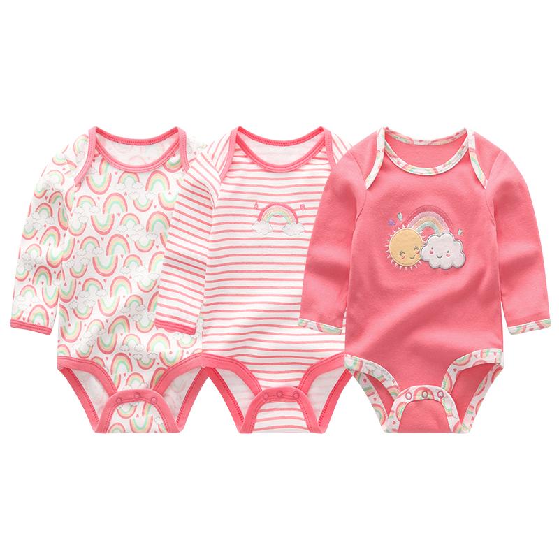 Unisex Baby Clothes Cotton Newborn Girl Boy Clothes Cartoon Infant Toddlers Jumpsuits Pajamas Clothing