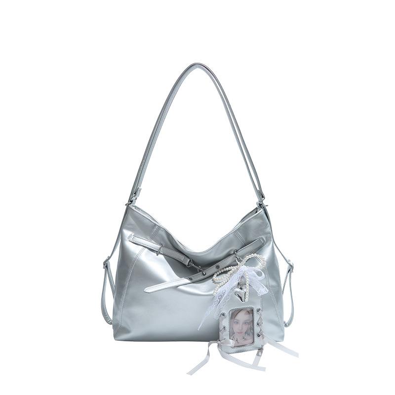 Повседневная большая вместительная сумка-тоут на одно плечо, универсальная для поездок на работу и различных способов ношения